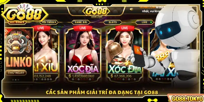 Kho trò chơi đa dạng đáp ứng mọi nhu cầu